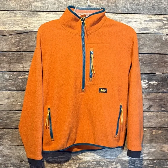 REI Retro Half Zip Fleece Pullover - Picture 4 of 6